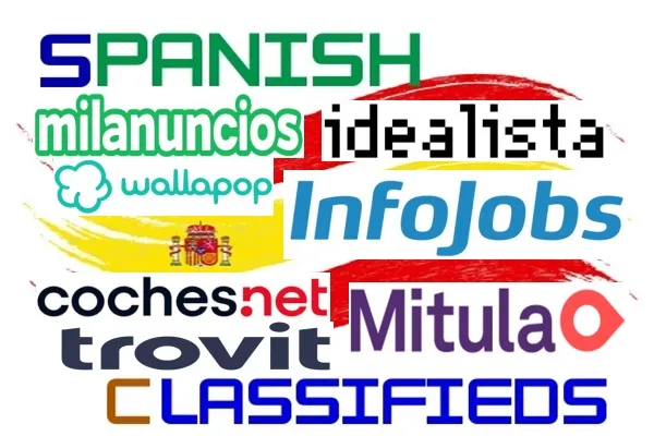Logoer for ledende rubrikksider i Spania